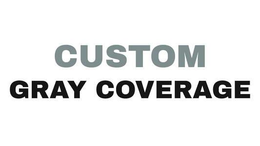 Custom gray coverage solutions at Maven Salon, Clinton CT. Why permanent color isn't always the answer.