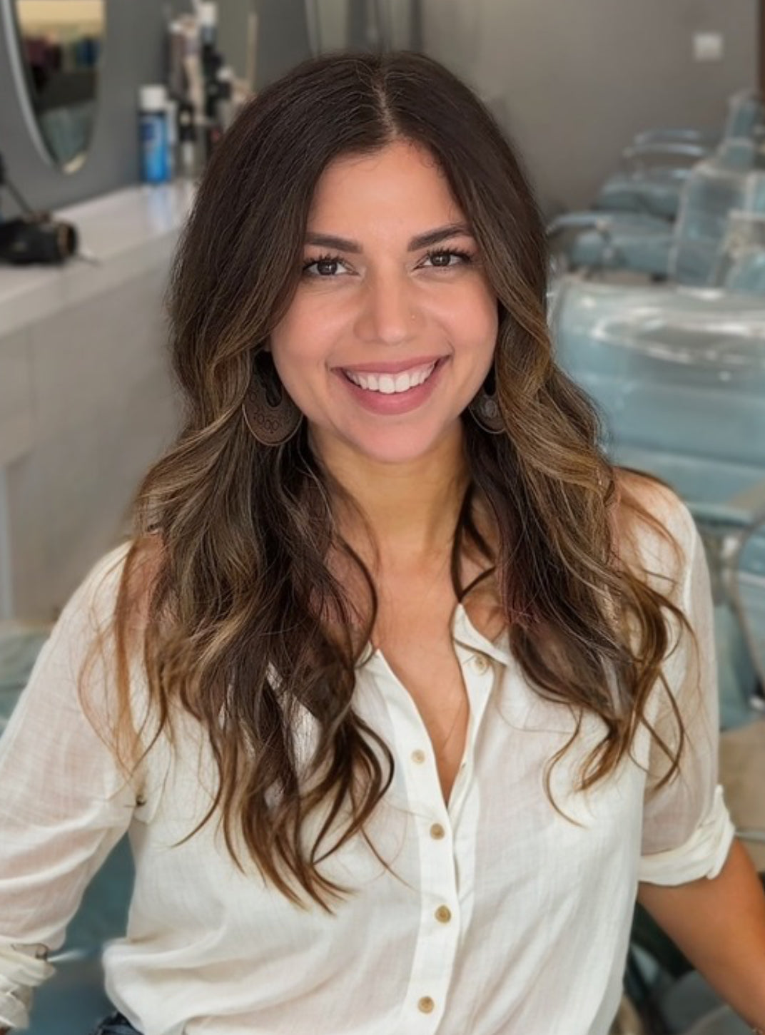 Angela Cimino, owner and stylist at Maven Salon, Old Saybrook CT